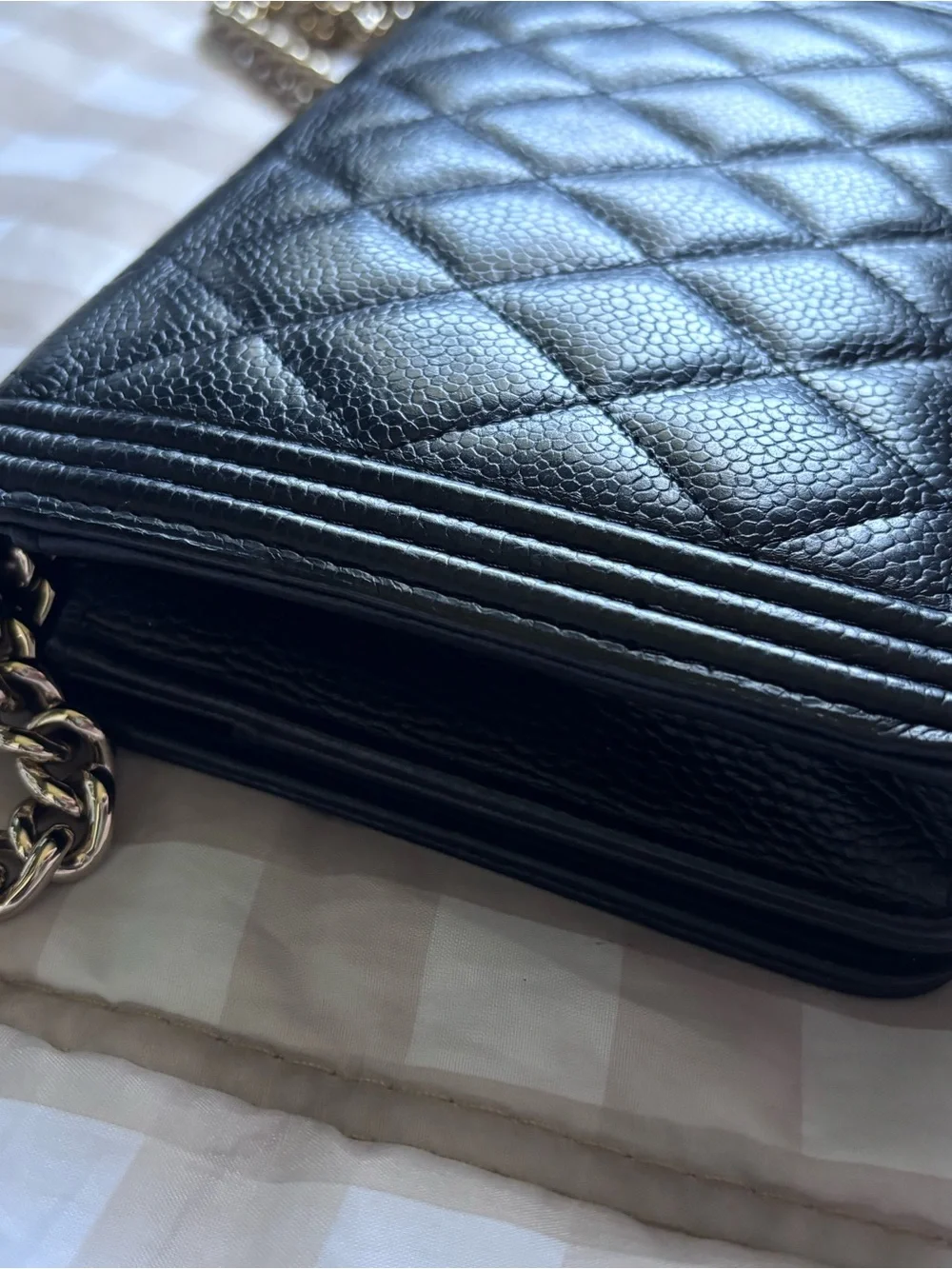 CHANEL wallet chain